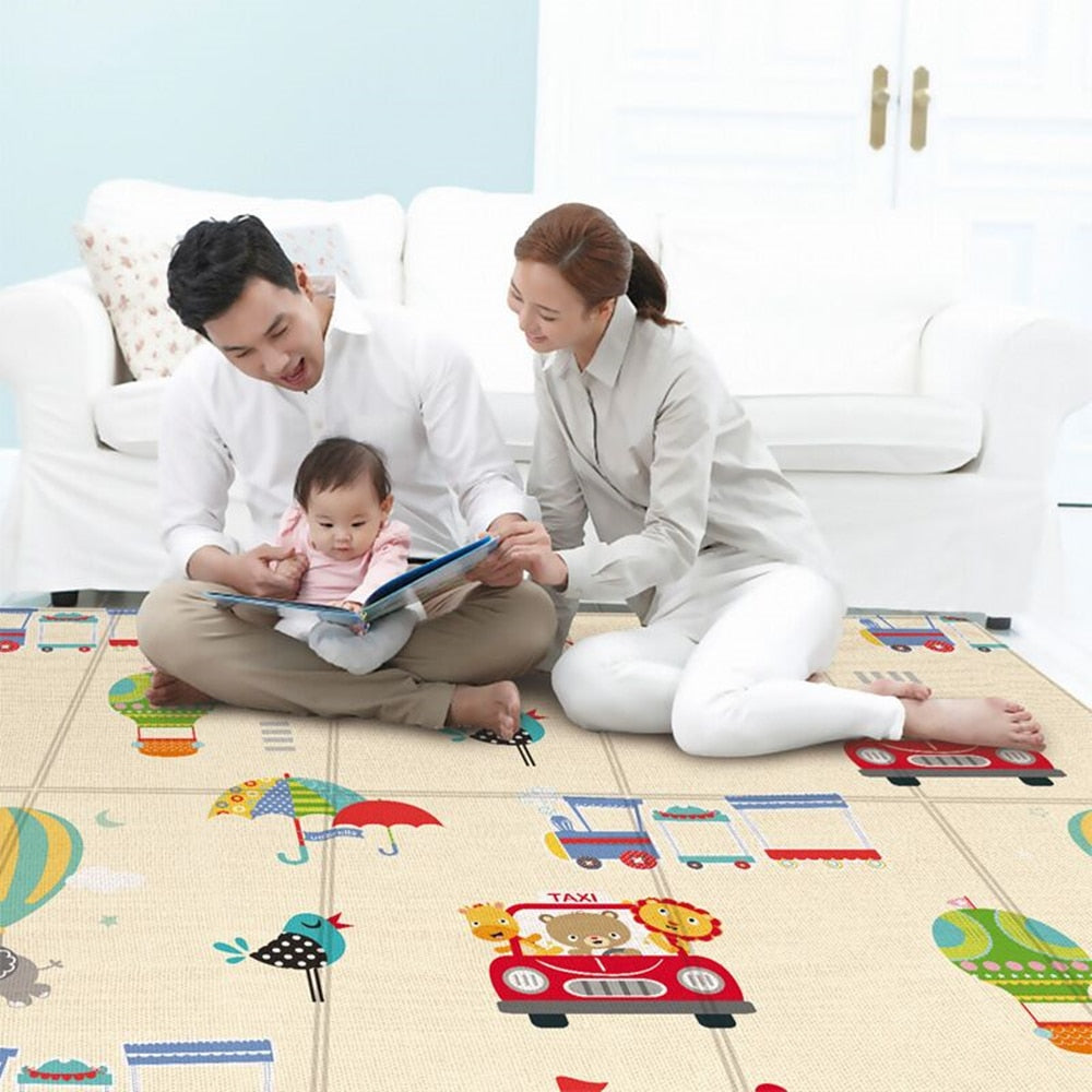BabyTapis™ | Tapis de Jeu pour Bébé Pliable et Confortable !