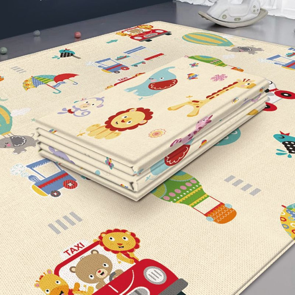 BabyTapis™ | Tapis de Jeu pour Bébé Pliable et Confortable !