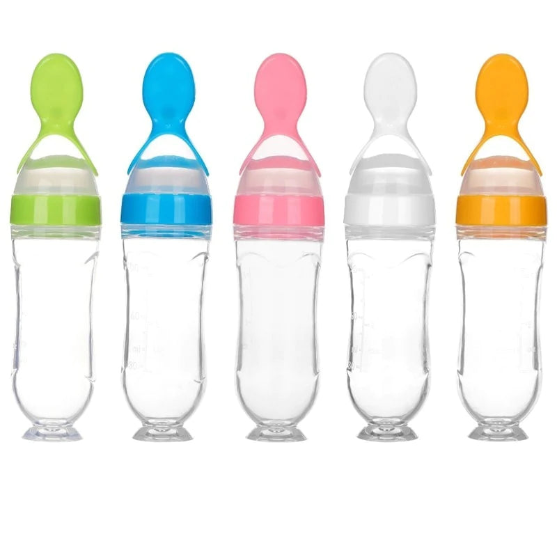 EasyBottle™ Biberon avec cuillère pour nouveau-né | Bébé