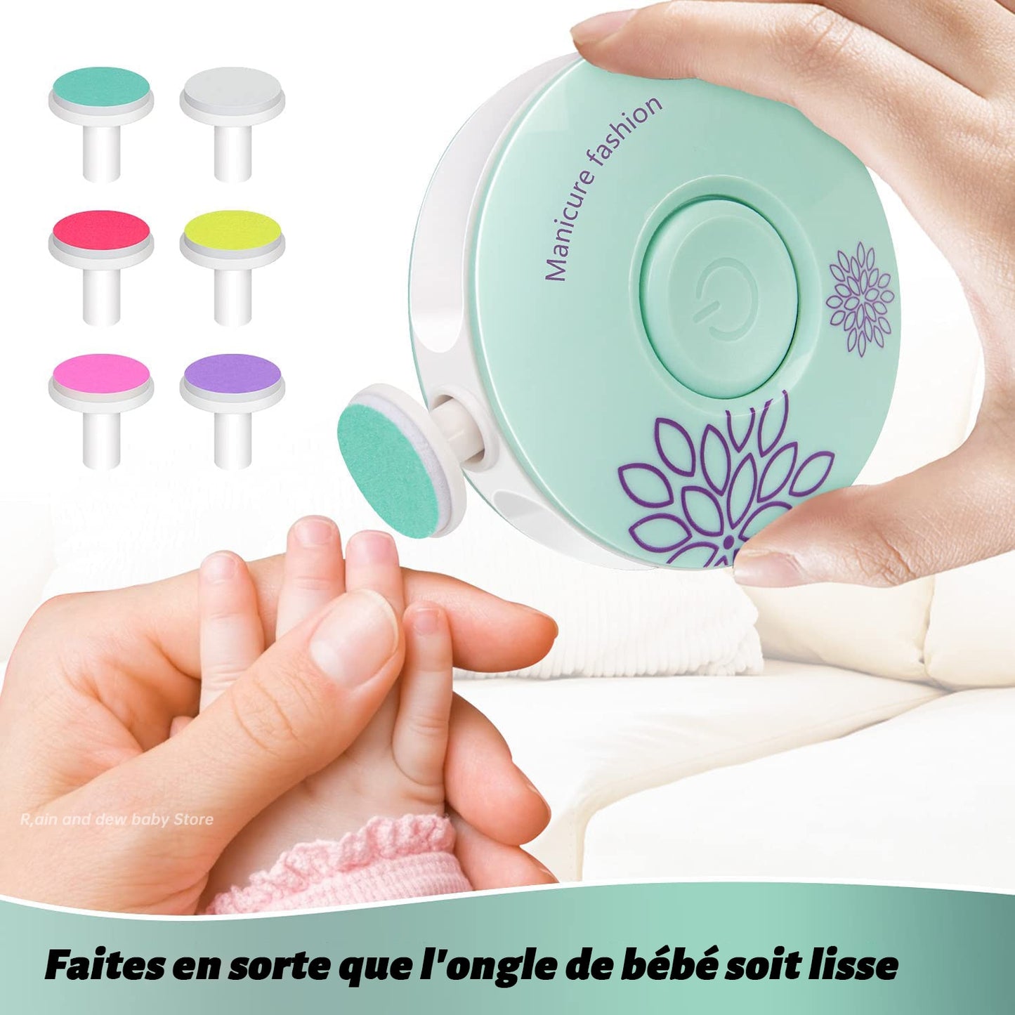 EasyBabyNail™ Coupe ongle Bébé en toute sécurité